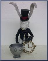 White Rabbit (Black Jacket) from American McGee's Alice - Series 1 manufactured by Milo's Workshop [Loose]