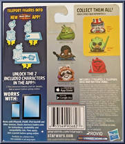 Kit Fisto Bird from Angry Birds: Star Wars - Telepods - Series 2 manufactured by Hasbro [Back]
