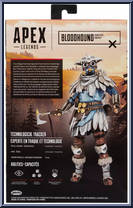 Bloodhound (Young Blood Legendary Skin) from Apex Legends - Basic Series manufactured by Jakks Pacific [Back]
