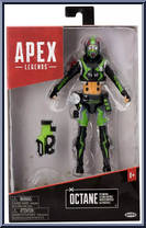 Octane (Hit and Run) from Apex Legends - Basic Series manufactured by Jakks Pacific [Front]