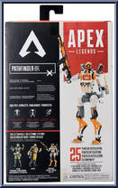 Pathfinder (Team Lift Rare Skin) from Apex Legends - Basic Series manufactured by Jakks Pacific [Back]