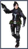 Wraith from Apex Legends - Basic Series manufactured by Jakks Pacific [Loose]