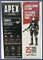 Wraith from Apex Legends - Basic Series manufactured by Jakks Pacific [Back]