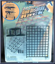 Gun Display Rack (Black) from Armed Forces - Weapons manufactured by Intoyz [Front]