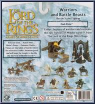 Dark Rider (#1 Standing) from Armies of Middle Earth - Warriors and Battle Beasts - Wave 1 manufactured by Play Along [Back]