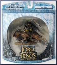 Warg Rider from Armies of Middle Earth - Warriors and Battle Beasts - Wave 2 manufactured by Play Along [Front]