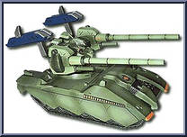 Emeraude Tank Type ECH-D4 (Japan Package) from Armored Core 2 - Another Age manufactured by Artfx - Squaresoft [Loose]