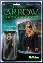 Black Canary from Arrow - ReAction Figures manufactured by Super7 [Front]