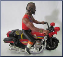 Motorcycle from A-Team - Vehicles manufactured by Glasslite [Loose]