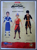 Zuko from Avatar the Last Airbender - Basic Series manufactured by Diamond Select [Back]