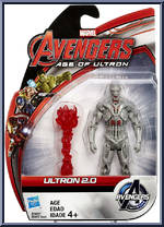 Ultron 2.0 from Avengers - Age of Ultron - 4" Avenger All Stars manufactured by Hasbro [Front]