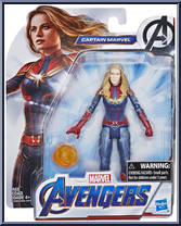 Captain Marvel from Avengers - Endgame - Basic Series manufactured by Hasbro [Front]