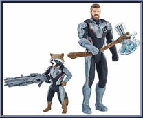 Thor & Rocket Raccoon from Avengers - Endgame - 2-Packs manufactured by Hasbro [Loose]