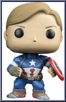 Captain America (Unmasked) Action Figure