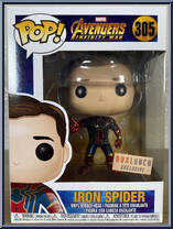 Iron Spider (Unmasked) from Avengers - Avengers Infinity War Pop! manufactured by Funko [Front]