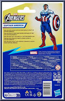 Captain America from Avengers - Epic Hero Series manufactured by Hasbro [Back]