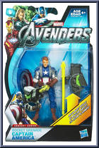 Captain America (Rocket Grenade) from Avengers - Concept Series manufactured by Hasbro [Front]