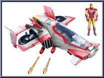 Firestrike Assault Jet (with Iron Man) Action Figure