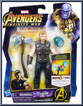 Thor from Avengers - Infinity War - Basic Series manufactured by Hasbro [Front]