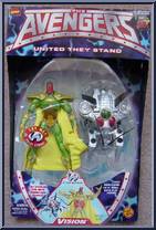 Vision from Avengers - Basic Series manufactured by Toy Biz [Front]