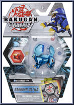 Aquos Hydorous from Bakugan - Armored Alliance - Ultra manufactured by Spinmaster [Front]