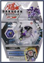 Diamond Darkus Eenoch from Bakugan - Armored Alliance - Ultra manufactured by Spinmaster [Front]