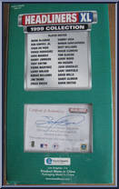 Sammy Sosa from Baseball Headliners - 1999 Season - XL manufactured by Corinthian [Back]