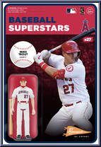 Mike Trout (Angels) from Baseball Superstars - Wave 2 manufactured by Super7 [Front]