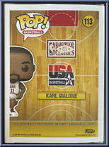 Karl Malone (US Dream Team) from Basketball - Pop! Vinyl Figures manufactured by Funko [Back]