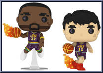Karl Malone and John Stockton from Basketball - NBA Jam Pop! manufactured by Funko [Loose]