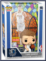 Luka Doncic (Mosaic Prisms) from Basketball - Pop! Trading Cards manufactured by Funko [Front]