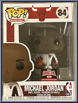 Michael Jordan (White Warm Up) from Basketball - Pop! Vinyl Figures manufactured by Funko [Front]