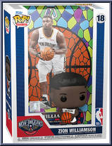 Zion Williamson (Mosaic) from Basketball - Pop! Trading Cards manufactured by Funko [Front]