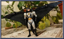 Batman (Mech-Wing) from Batman - Animated Series - Deluxe Figures manufactured by Kenner [Loose]