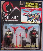 Ninja Power Pack Batman & Robin from Batman - Animated Series - 2-Packs manufactured by Kenner [Front]