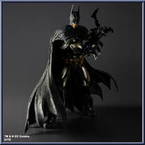 Batman (Armored) from Batman - Arkham Asylum - Play Arts Kai manufactured by Square Enix [Loose]