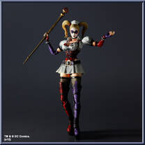 Harley Quinn from Batman - Arkham Asylum - Play Arts Kai manufactured by Square Enix [Loose]