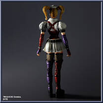 Harley Quinn from Batman - Arkham Asylum - Play Arts Kai manufactured by Square Enix [Loose]