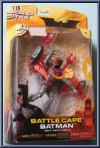 Batman (Battle Cape) from Batman Begins - Deluxe Figures manufactured by Mattel [Front]