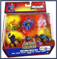 Arch Rivals Battle Pack from Batman Brave & The Bold - Action League manufactured by Mattel [Front]