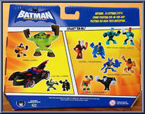Batman with Batcopter from Batman Brave & The Bold - Action League manufactured by Mattel [Back]
