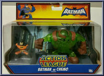 Batman vs. Chemo from Batman Brave & The Bold - Action League manufactured by Mattel [Front]
