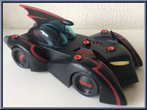 Batmobile (Snap Attack) from Batman Brave & The Bold - Vehicles manufactured by Mattel [Loose]