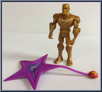 Gold Metal Men Action Figure