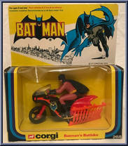 Batman's Batbike Action Figure