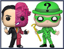 Two-Face & Riddler (Glow in the Dark) Action Figure