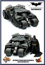 Batmobile from Batman - Dark Knight - Vehicles manufactured by Hot Toys [Loose]