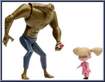 Killer Croc & Baby Doll from Batman - New Adventures - Basic Series manufactured by McFarlane [Loose]