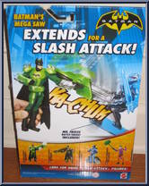 Batman (Saw Slash) from Batman - Power Attack - Deluxe manufactured by Mattel [Back]