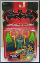 Batman (Ambush Attack) from Batman & Robin - Series 2 manufactured by Kenner [Front]